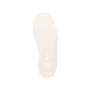 Weiße Rieker Damen Sneaker Low W0701-81 mit abriebfester Plateausohle. Schuh Laufsohle.