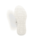 Weiße Rieker Damen Schnürstiefel M6010-80 mit flexibler und ultra leichter Sohle. Schuh Laufsohle.