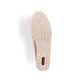 Hellbeige Rieker Damen Loafer 45301-60 mit einem Elastikeinsatz. Schuh Laufsohle.
