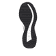 Schwarze Rieker Damen Sneaker Low W1301-00 mit einer strapazierfähigen Sohle. Schuh Laufsohle.