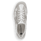 
Mondgraue remonte Damen Schnürschuhe R3403-80 mit einer dämpfenden Profilsohle. Schuh von oben