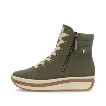 Rieker Damen Sneaker High khaki