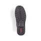 
Graphitschwarze Rieker Damen Schnürschuhe L7132-01 mit Schnürung und Reißverschluss. Schuh Laufsohle