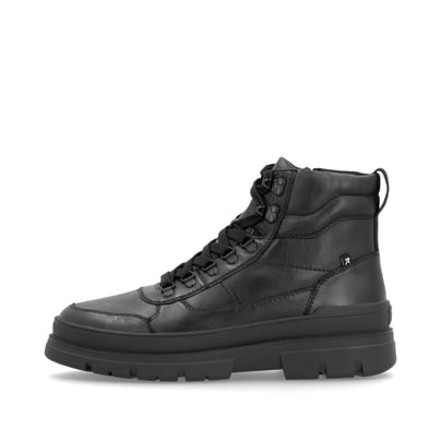 Rieker Herren Schnürstiefel carbonschwarz