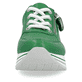 Grüne remonte Damen Sneaker D1302-52 mit Reißverschluss sowie Komfortweite G. Schuh von vorne.
