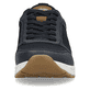 Blaue Rieker Herren Sneaker Low B0700-14 mit Schnürung sowie der Komfortweite G. Schuh von vorne.