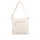 remonte Damen Handtasche Q0621-60 in Vanillebeige aus Kunstleder mit Reißverschluss. Handtasche Rückseite.