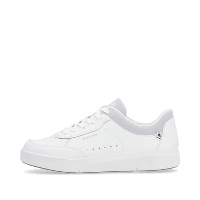 Rieker Damen Sneaker Low quartz-white light-grey