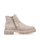 Cremebeige Rieker Damen Chelsea Boots M3854-62 mit einer schockabsorbierenden Sohle. Schuh Innenseite