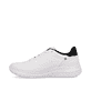 Weiße Rieker Herren Sneaker Low U0501-80 mit flexibler und ultra leichter Sohle. Schuh Außenseite.