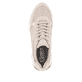 Rosane Rieker Damen Sneaker Low W1304-31 mit strapazierfähiger Sohle. Schuh von oben.