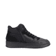 Schwarze Rieker Herren Sneaker High U0460-00 mit strapazierfähiger Sohle. Schuh Innenseite.