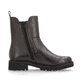 Braune remonte Chelsea Boots D8694-25 mit Reißverschluss sowie Komfortweite G. Schuh Innenseite.