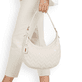 remonte Damen Handtasche Q0624-62 in Cremebeige aus Kunstleder mit Reißverschluss. Handtasche getragen.