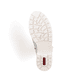 Reinweiße Rieker Damen Schnürstiefel Y9126-80 mit Schnürung und Reißverschluss. Schuh Laufsohle.