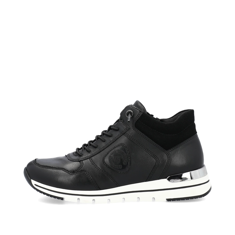 remonte Damen Sneaker mattschwarz