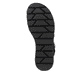 Schwarze Rieker Keilsandaletten W1650-00 mit flexibler und ultra leichter Sohle. Schuh Laufsohle.