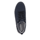 Blaue Rieker Herren Sneaker Low U0503-14 mit ultra leichter und flexibler Sohle. Schuh von oben.