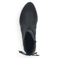 
Tiefschwarze Rieker Damen Stiefeletten Y0782-01 mit Reißverschluss sowie Blockabsatz. Schuh von oben