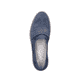 
Königsblaue Rieker Damen Loafers 54855-10 mit einer schockabsorbierenden Sohle. Schuh von oben