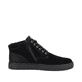 Schwarze Rieker Herren Sneaker High U0762-00 mit TR-Sohle mit weichem EVA-Inlet. Schuh Innenseite.