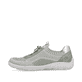 
Mintgrüne remonte Damen Slipper R3518-52 mit Gummizug sowie einer flexiblen Sohle. Schuh Außenseite