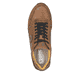 Braune Rieker Herren Sneaker Low U0305-24 mit einer griffigen und leichten Sohle. Schuh von oben.