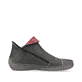 Olivgrüne Rieker Damen Slipper 72581-54 mit Reißverschluss sowie einer leichten Sohle. Schuh Innenseite
