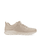 Beige Rieker Damen Sneaker Low 54022-80 mit flexibler und ultra leichter Sohle. Schuh Innenseite.