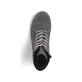 
Asphaltgraue Rieker Damen Schnürstiefel Y7424-45 mit Schnürung und Reißverschluss. Schuh von oben