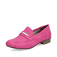 Rosane Rieker Damen Loafer 51996-31 mit einem Elastikeinsatz. Schuh seitlich schräg.