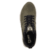 Grüne Rieker Herren Sneaker High U0163-54 mit wasserabweisender TEX-Membran. Schuh von oben.