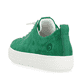 Grüne remonte Damen Sneaker D0913-52 mit Schnürung sowie Komfortweite G. Schuh von hinten.