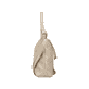 Rieker Damen Handtasche H1514-60 in Sandbeige aus Kunstleder mit Reißverschluss. Handtasche linksseitig.