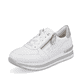 
Edelweiße remonte Damen Sneaker D1313-82 mit einer besonders leichten Plateausohle. Schuh seitlich schräg