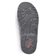Schwarze Rieker Herren Trekkingsandalen 26156-02 mit einem Klettverschluss. Schuh Laufsohle.
