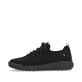 Schwarze waschbare Rieker Herren Slipper U1103-00 mit einer super leichten Sohle. Schuh Außenseite.