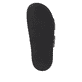 Schwarze Rieker Damen Pantoletten W1451-00 mit ultra leichter Sohle. Schuh Laufsohle.