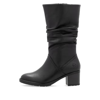 remonte Damen Hochschaftstiefel nachtschwarz