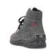 
Graue Rieker Damen Schnürstiefel 55031-45 mit einer schockabsorbierenden Sohle. Schuh von hinten