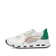 Weiße Rieker Damen Sneaker Low N5240-80 mit flexibler und ultra leichter Sohle. Schuh Außenseite.