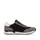 Schwarze Rieker Herren Sneaker Low U0301-00 mit leichter und griffiger Sohle. Schuh Innenseite.