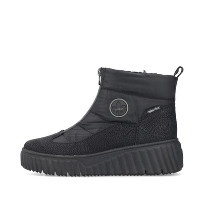 Rieker Damen Kurzstiefel asphaltschwarz