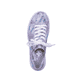 
Mehrfarbige Rieker Damen Sneaker Low M1943-90 mit Schnürung sowie einer Plateausohle. Schuh von oben
