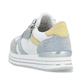 Weiße remonte Damen Sneaker D1323-81 mit Reißverschluss sowie der Komfortweite G. Schuh von hinten.