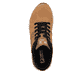 Braune Rieker Herren Sneaker High U0163-68 mit wasserabweisender TEX-Membran. Schuh von oben.