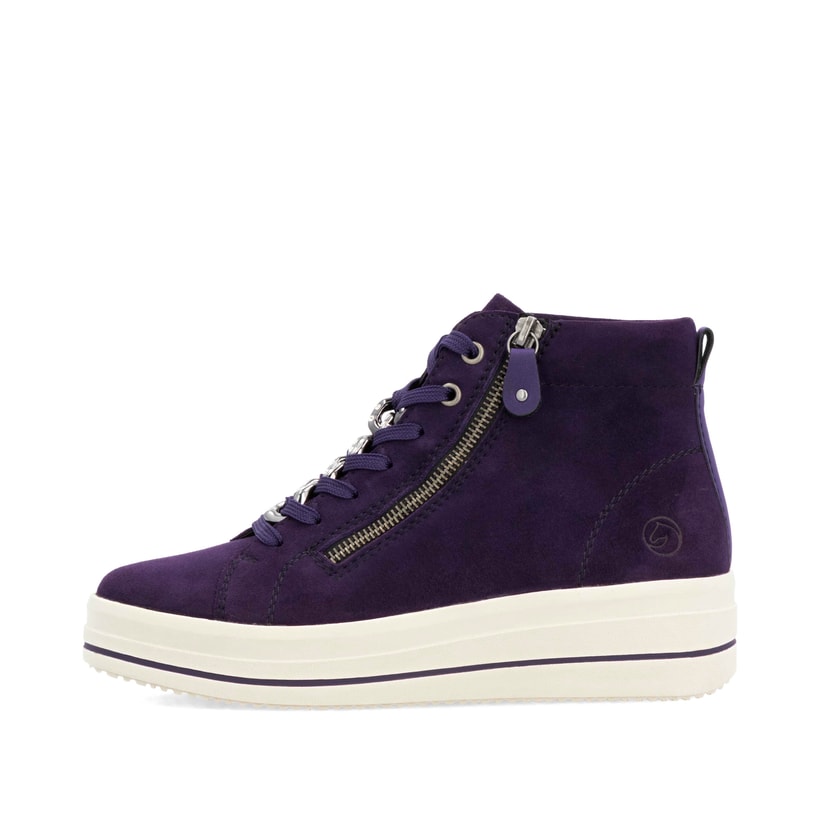 remonte Damen Sneaker aubergine