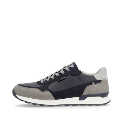 Rieker Herren Sneaker Low dark-blue graphite-grey