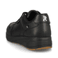 Schwarze Rieker Herren Sneaker Low 07004-00 mit flexibler Sohle. Schuh von hinten.