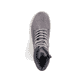 
Mondgraue Rieker Damen Schnürstiefel N0773-45 mit einer robusten Profilsohle. Schuh von oben